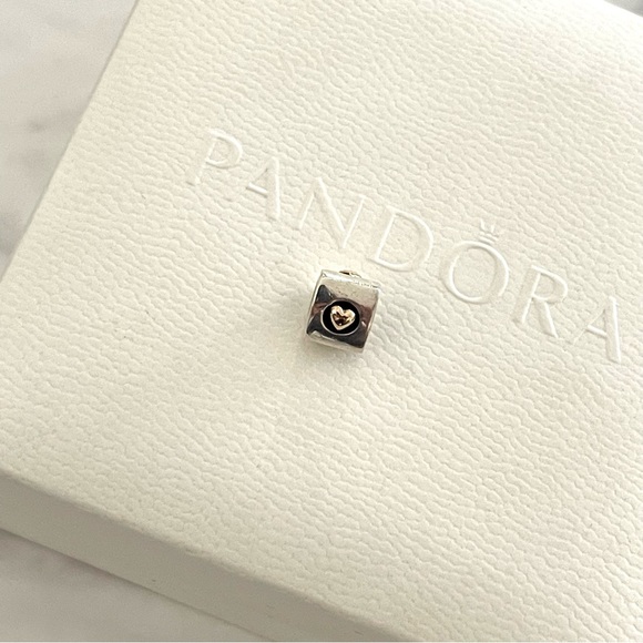 Pandora Heart of Gold Charm - Picture 2 of 2